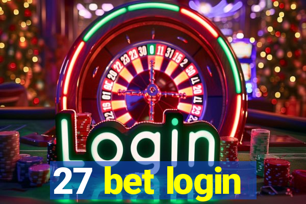 27 bet login